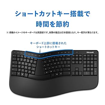 Amazon.co.jp: マイクロソフト エルゴノミック デスクトップ RJU